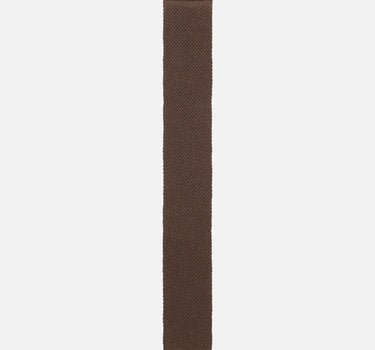 BOSS Cravatta in lino e seta Tussah BROWN Uomo 