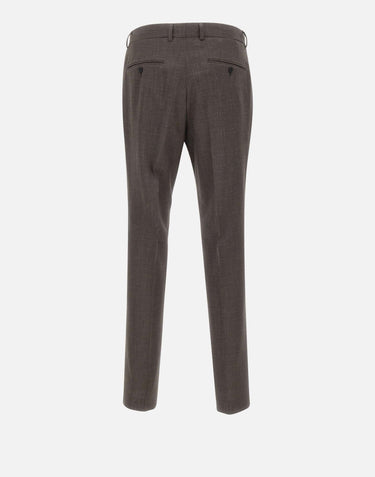 Pantaloni slim fit in misto lana 50563826 208 BOSS 