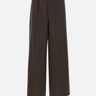 Pantaloni con coulisse in lana vergine 50563827 210 BOSS 