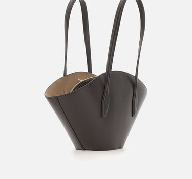 BOSS Borsa a spalla "Numah Chapelier Tote" BROWN Donna 