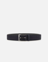 BOSS Cintura in pelle scamosciata con fibbia ad ardiglione BLUE Uomo 
