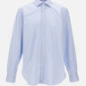 BOSS Camicia "H-David-Spread" Light Blue Uomo 