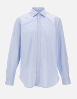 BOSS Camicia "H-David-Spread" Light Blue Uomo 