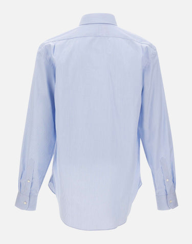 BOSS Camicia "H-David-Spread" Light Blue Uomo 