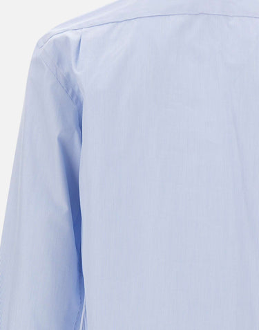 BOSS Camicia "H-David-Spread" Light Blue Uomo 