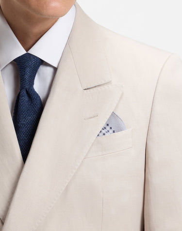 BOSS Pochette in lino e cotone Light Blue Uomo 