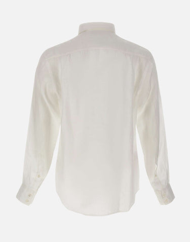 Camicia in lino 50567579 100 BOSS 