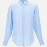 BOSS Camicia in lino Light Blue Uomo 
