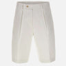 BOSS Shorts in cotone WHITE Uomo 