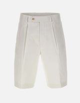 BOSS Shorts in cotone WHITE Uomo 