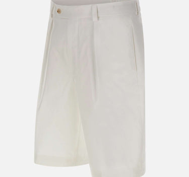 BOSS Shorts in cotone WHITE Uomo 