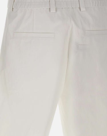 BOSS Shorts in cotone WHITE Uomo 