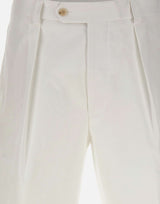 BOSS Shorts in cotone WHITE Uomo 