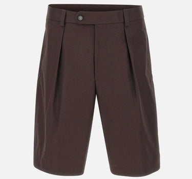 BOSS Shorts in cotone BROWN Uomo 