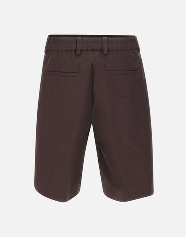 BOSS Shorts in cotone BROWN Uomo 