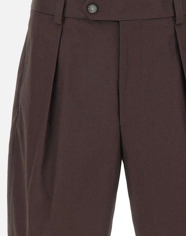 BOSS Shorts in cotone BROWN Uomo 