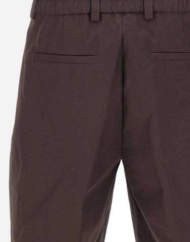 BOSS Shorts in cotone BROWN Uomo 