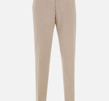 BRIGLIA 1949 Pantaloni  "BG03" in cotone stretch BEIGE Uomo 