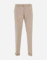 BRIGLIA 1949 Pantaloni  "BG03" in cotone stretch BEIGE Uomo 