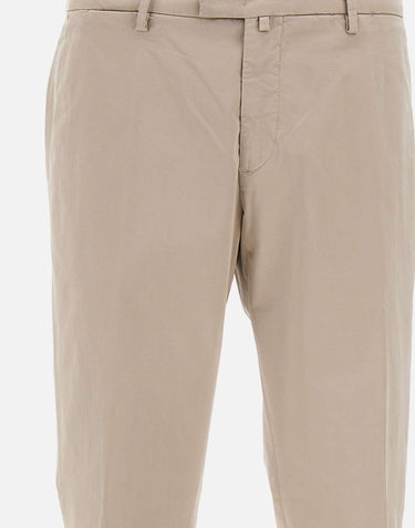 BRIGLIA 1949 Pantaloni  "BG03" in cotone stretch BEIGE Uomo 