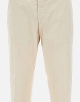 BRIGLIA 1949 Pantaloni "BG03" in cotone stretch WHITE Uomo 