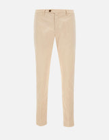 BRIGLIA 1949 Pantaloni "BG04" in cotone stretch BEIGE Uomo 