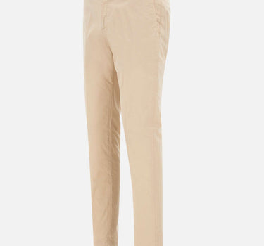 BRIGLIA 1949 Pantaloni "BG04" in cotone stretch BEIGE Uomo 