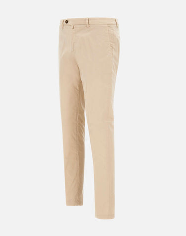 BRIGLIA 1949 Pantaloni "BG04" in cotone stretch BEIGE Uomo 