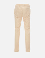 BRIGLIA 1949 Pantaloni "BG04" in cotone stretch BEIGE Uomo 