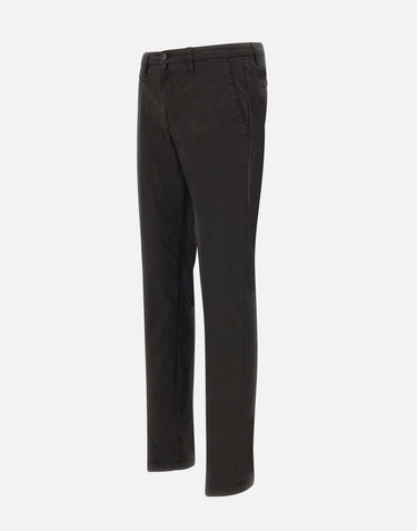 BRIGLIA 1949 Pantaloni "BG05" in cotone BLACK Uomo 