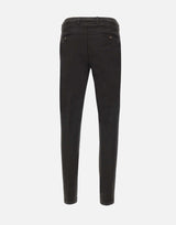 BRIGLIA 1949 Pantaloni "BG05" in cotone BLACK Uomo 
