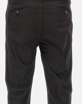 BRIGLIA 1949 Pantaloni "BG05" in cotone BLACK Uomo 