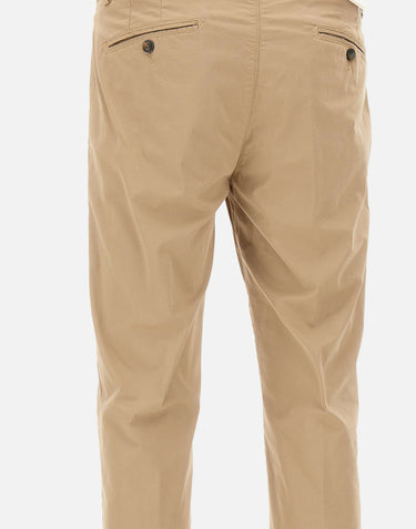 BRIGLIA 1949 Pantaloni "BG05" in cotone BEIGE Uomo 