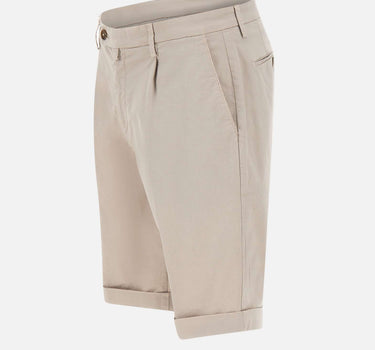 BRIGLIA 1949 Bermuda in cotone BEIGE Uomo 