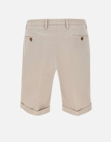 BRIGLIA 1949 Bermuda in cotone BEIGE Uomo 