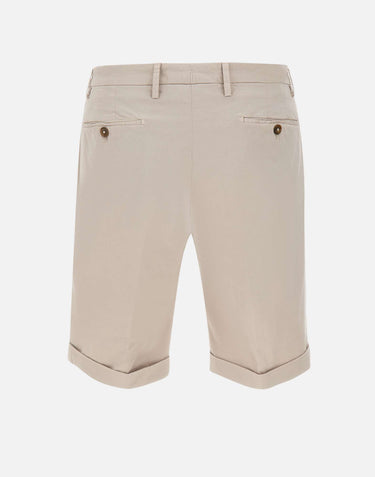 BRIGLIA 1949 Bermuda in cotone BEIGE Uomo 