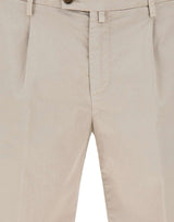BRIGLIA 1949 Bermuda in cotone BEIGE Uomo 