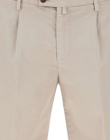 BRIGLIA 1949 Bermuda in cotone BEIGE Uomo 