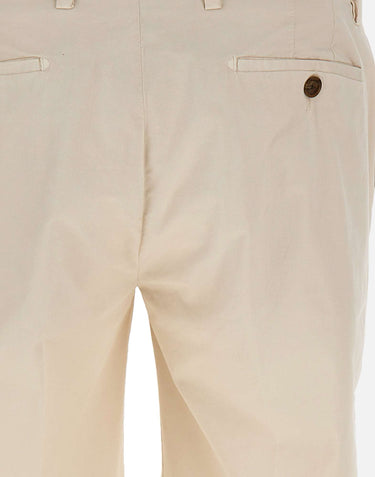 BRIGLIA 1949 Bermuda in cotone WHITE Uomo 