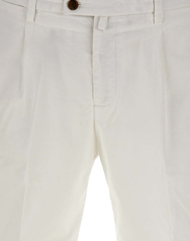 BRIGLIA 1949 Bermuda in cotone WHITE Uomo 