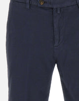 BRIGLIA 1949 Bermuda in cotone con micro texture BLUE Uomo 