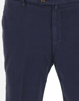 BRIGLIA 1949 Bermuda in cotone con microtexture BLUE Uomo 