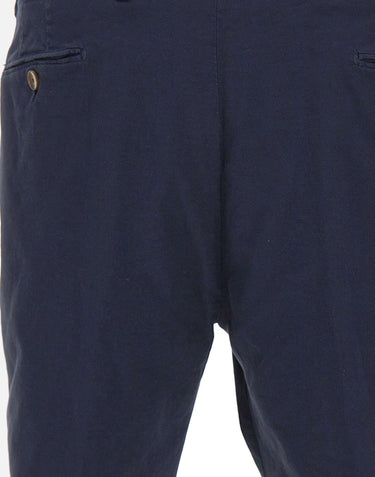 BRIGLIA 1949 Bermuda in cotone con microtexture BLUE Uomo 