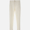 BRIGLIA 1949 Pantaloni in misto cotone WHITE Uomo 