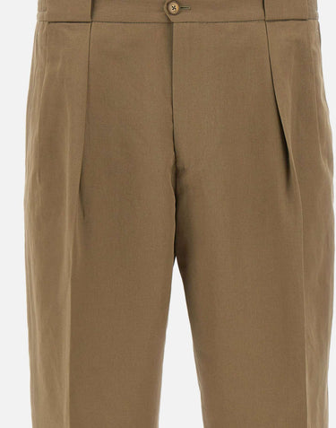 BRIGLIA 1949 Pantaloni "PortobelloS" BROWN Uomo 