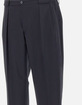 BRIGLIA 1949 Pantaloni "PortobelloS" in misto lana BLUE Uomo 