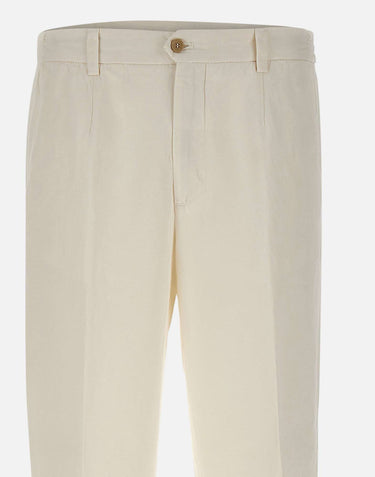 BRIGLIA 1949 Pantaloni "PortofinoD" WHITE Uomo 