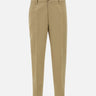 BRIGLIA 1949 Pantaloni "Portofinos" in cotone e lino BEIGE Uomo 