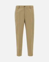 BRIGLIA 1949 Pantaloni "Portofinos" in cotone e lino BEIGE Uomo 