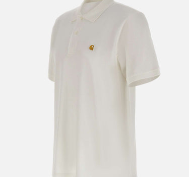 CARHARTT WIP Polo "Chase Pique" WHITE Uomo 